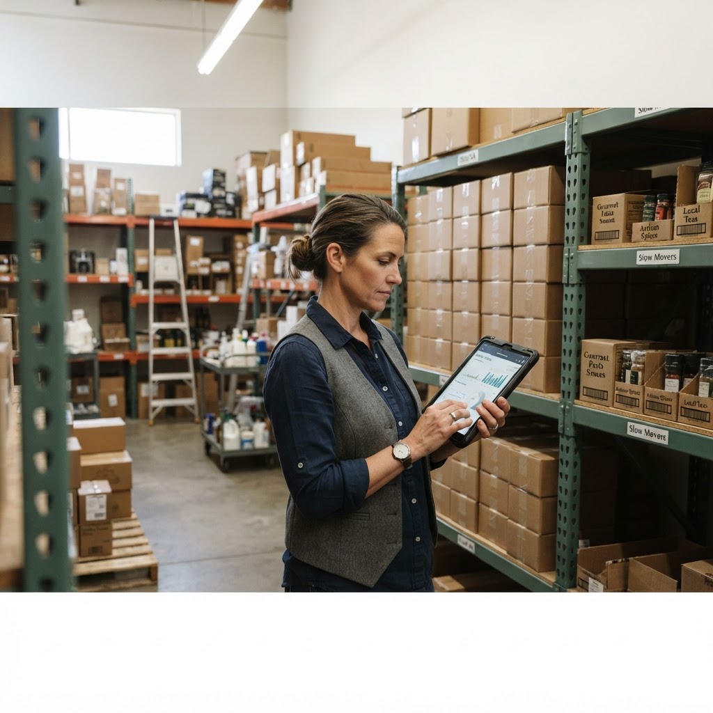 Slow-moving inventory and excess stock