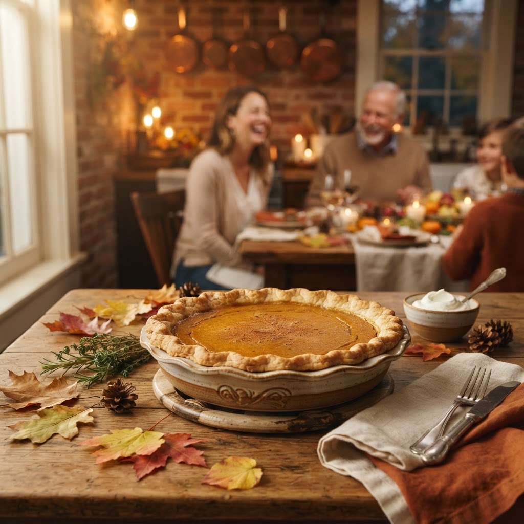 Thanksgiving Pumpkin Pie Giveaway