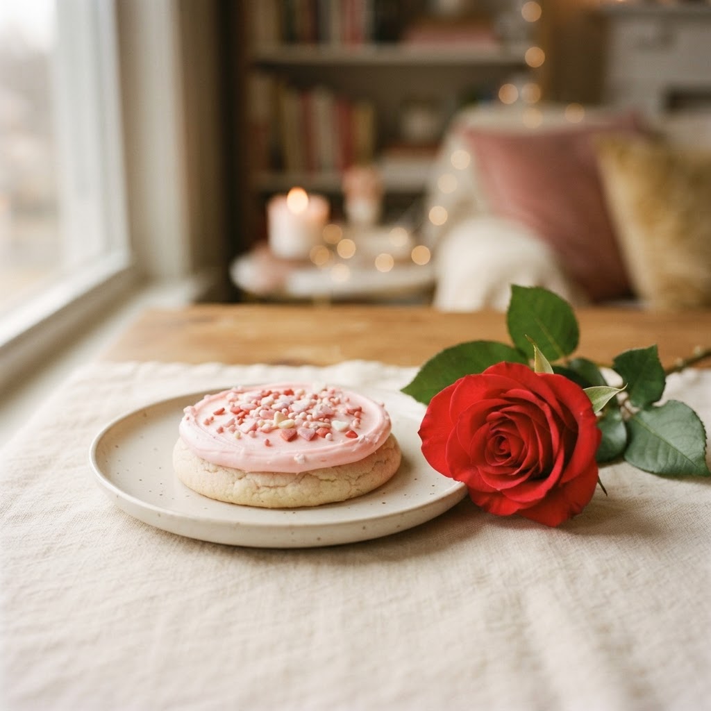 Valentine's Day Cookie & Rose Giveaway