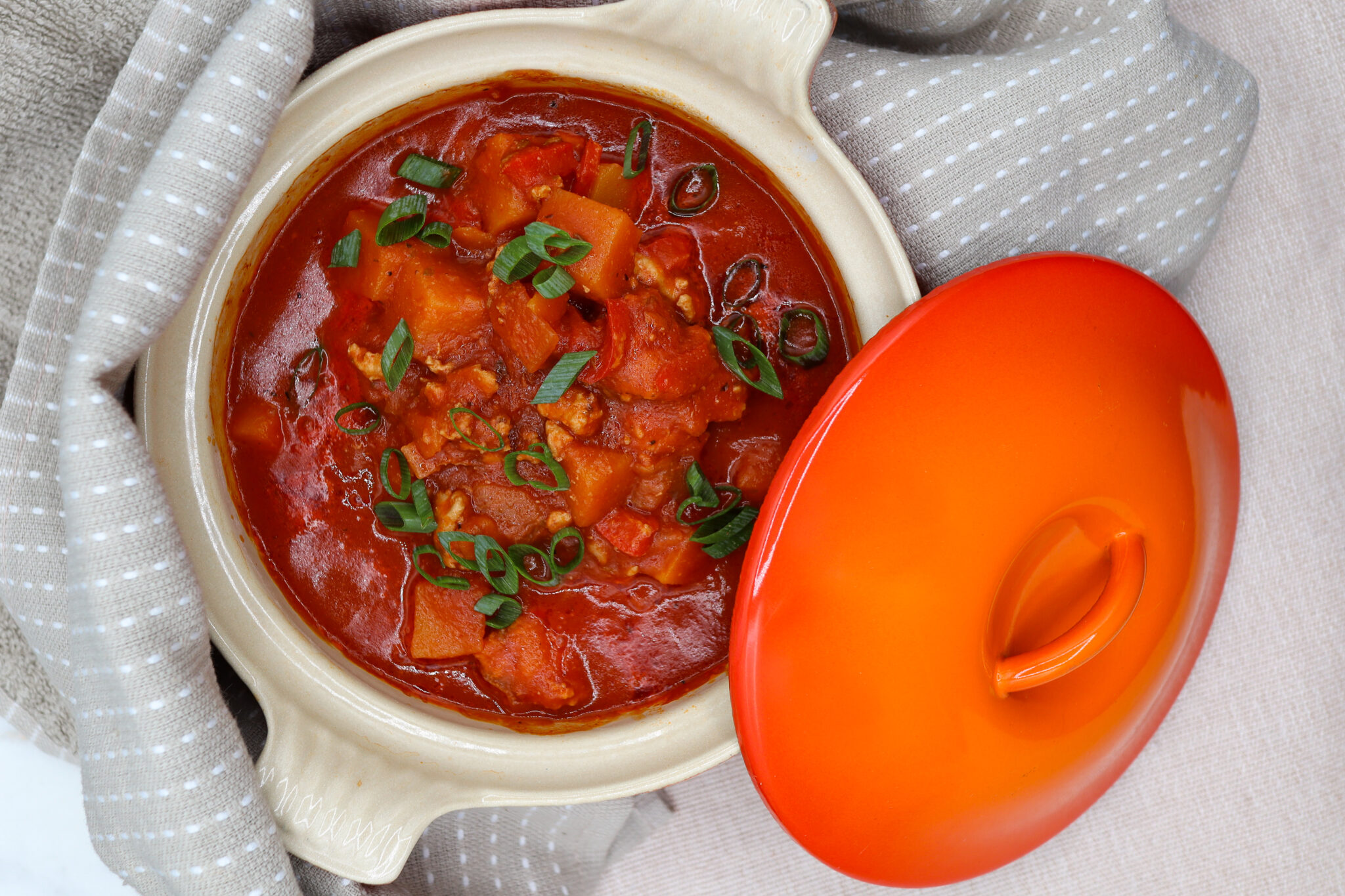 Butternut Squash and Turkey Chili