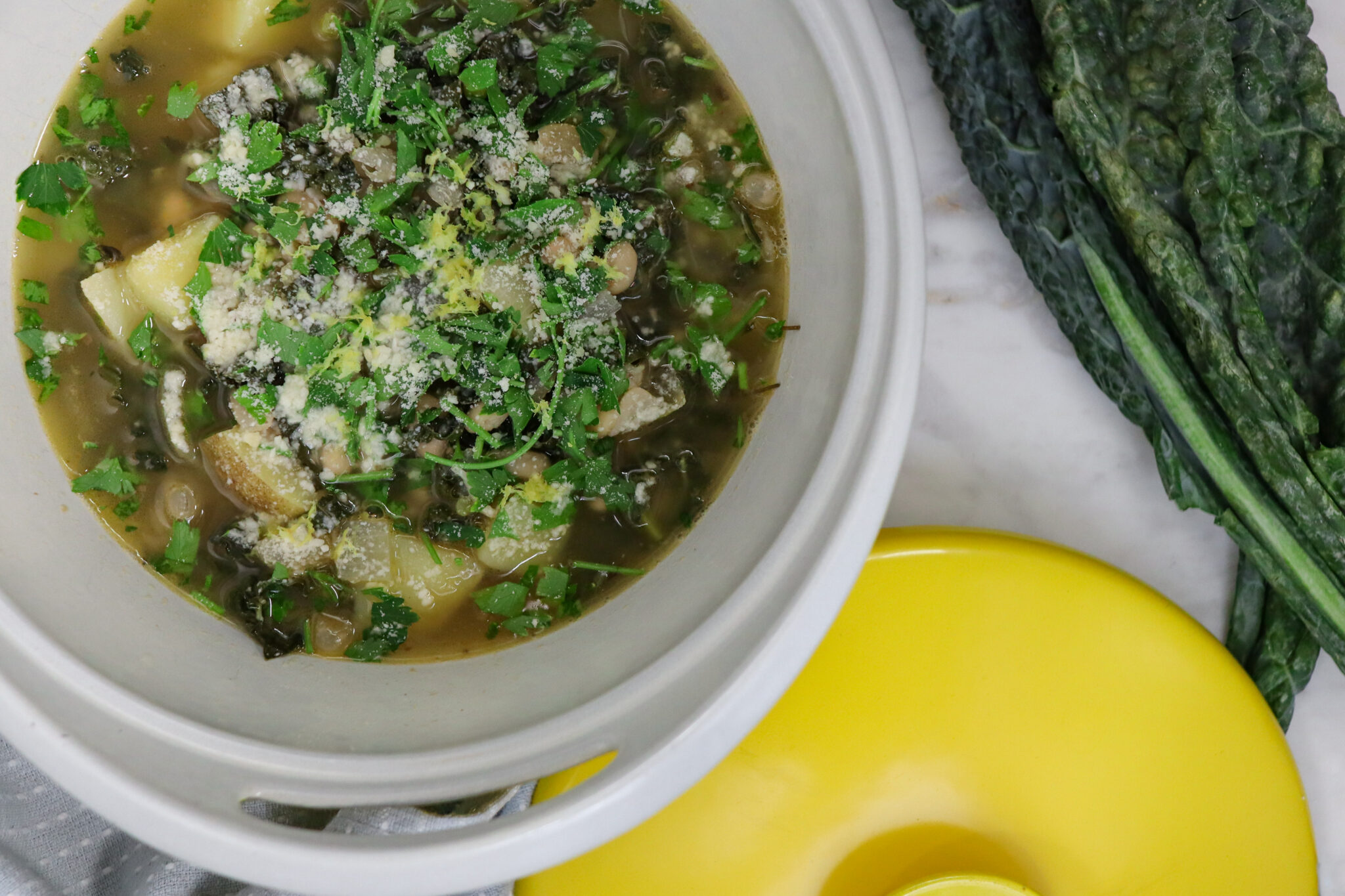 Kale, White Bean, and Potato Soup