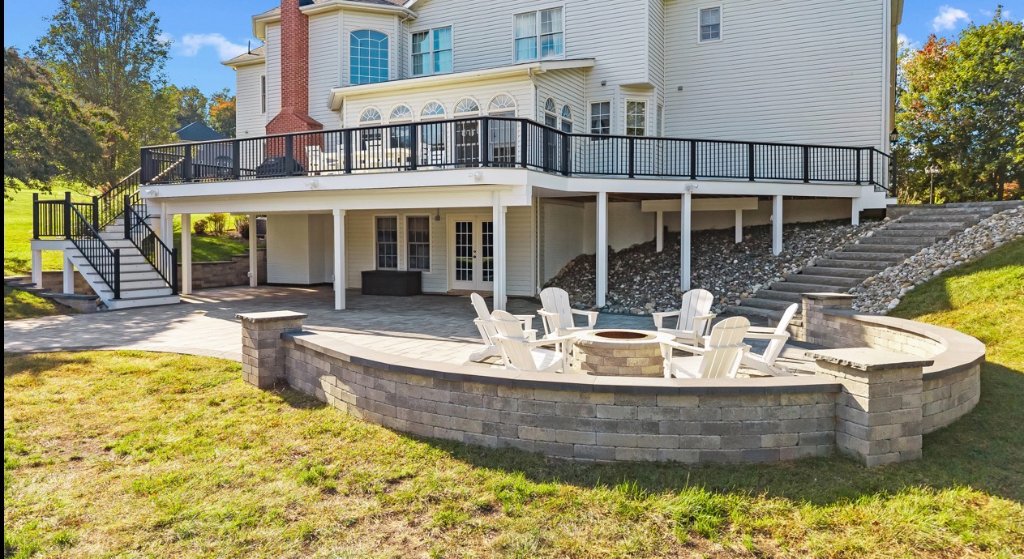 Composite Deck & Paver Patio — Columbia, MD