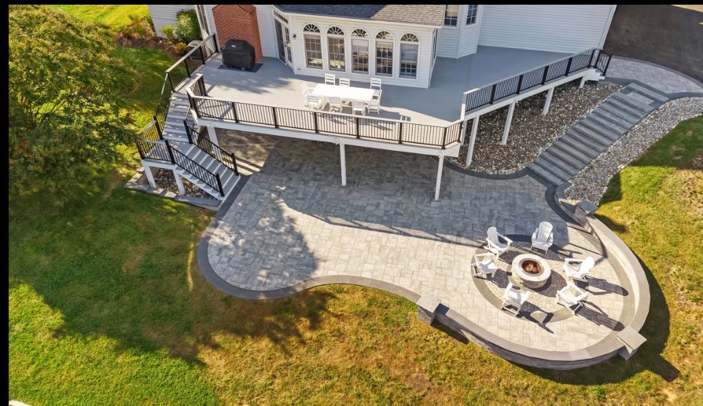 Composite Deck & Paver Patio — Columbia, MD