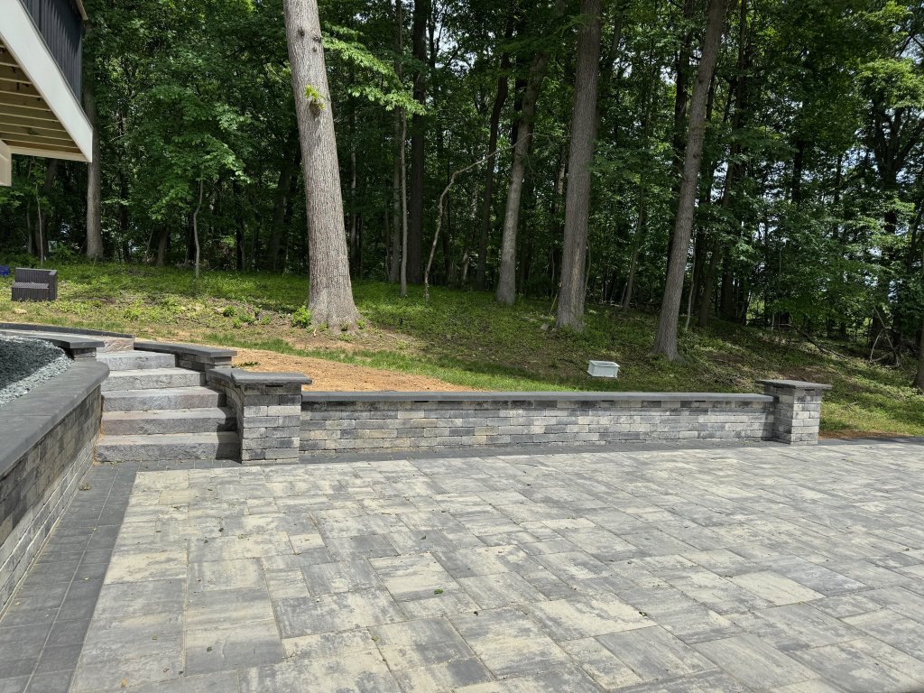 Seating Wall Patio