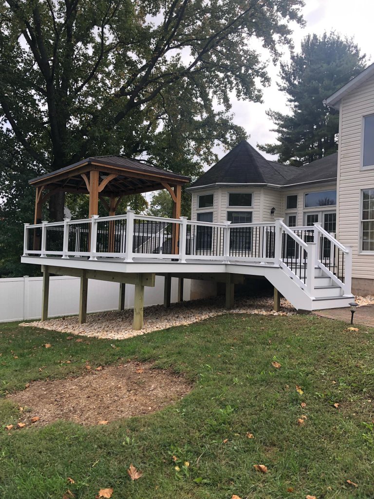 Elevated Deck with Gazebo