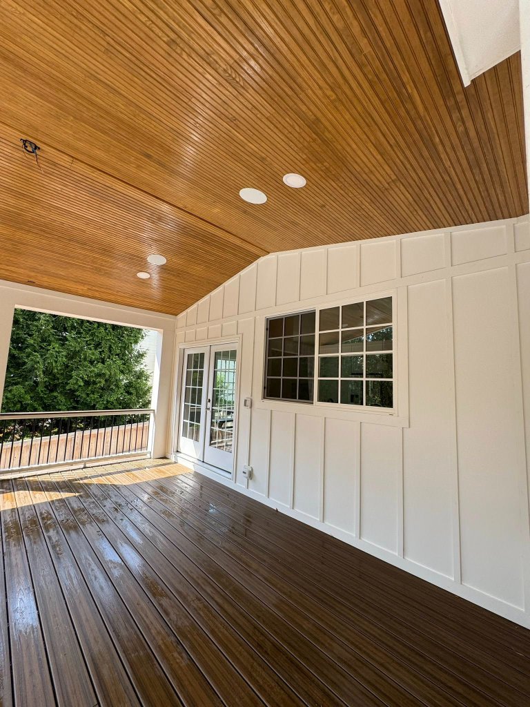 Covered Porch Interior