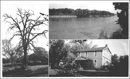 Historical photos: Six Mile Tavern, Missouri River, The Six Mile House