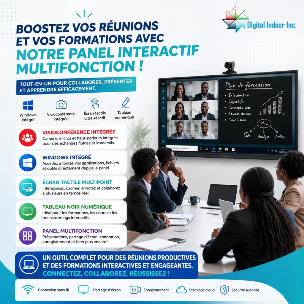Panel Interactif Multifonction