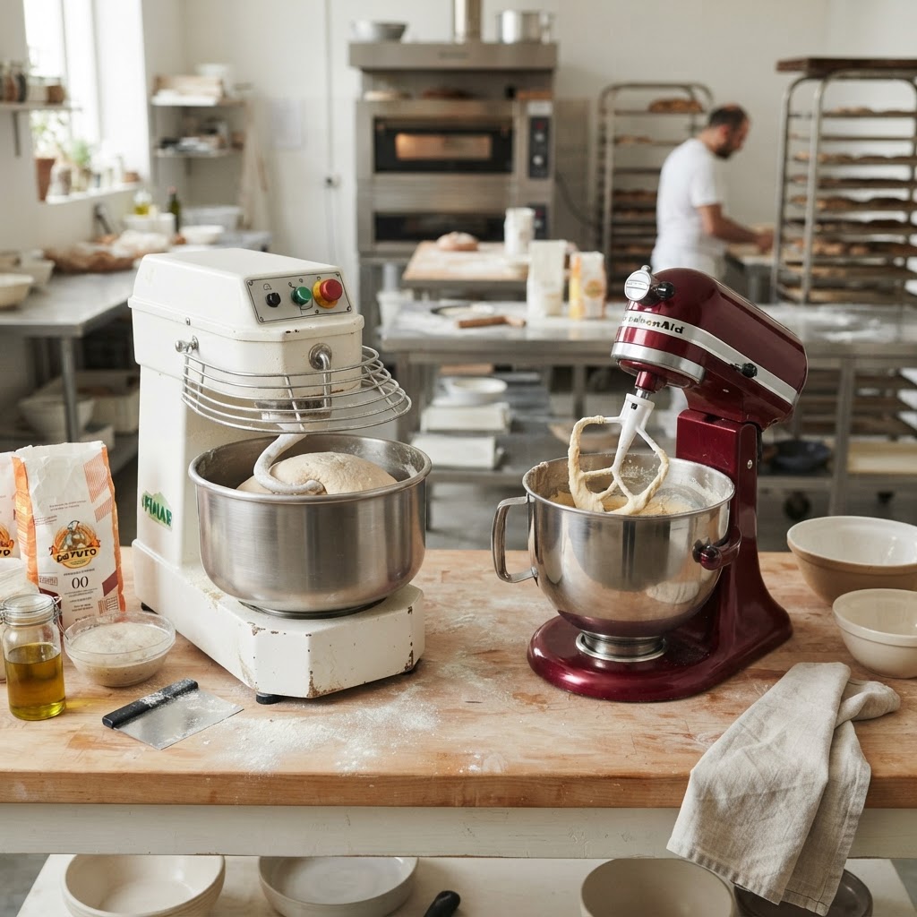 Spiral vs. Planetary Mixers: Italian Engineering for Different Baking Needs