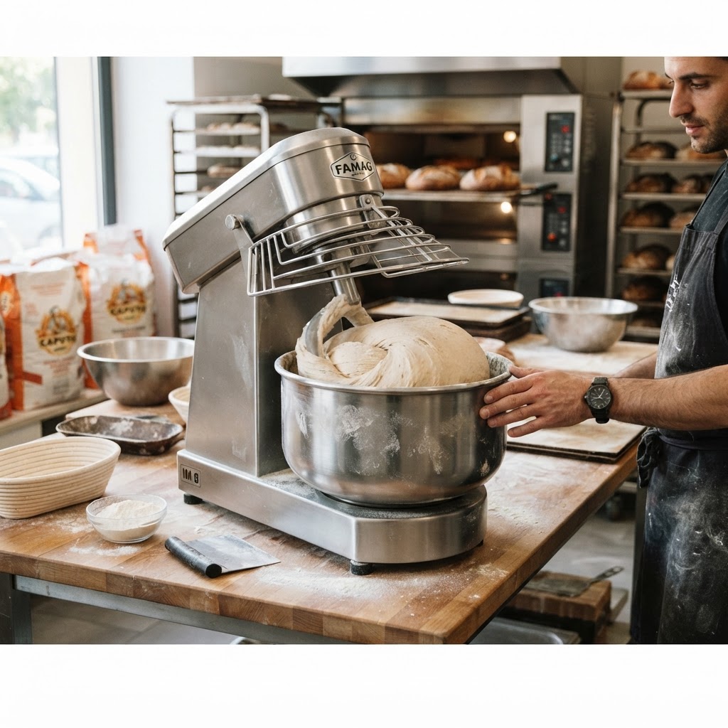 Famag Spiral Mixers: Professional Italian Power for Bread, Pizza, and Pastry