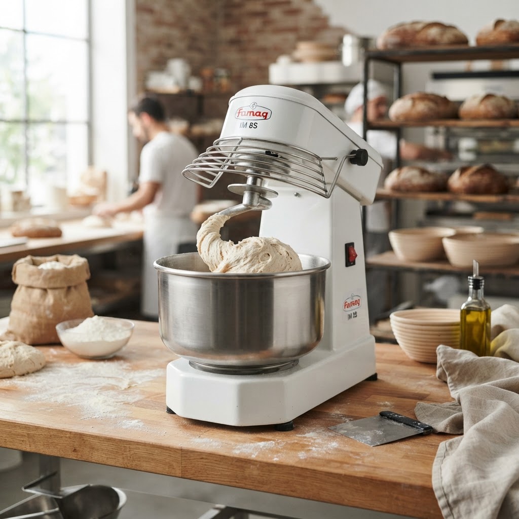 Famag Spiral Mixers: Professional Italian Power for Bread & Cake