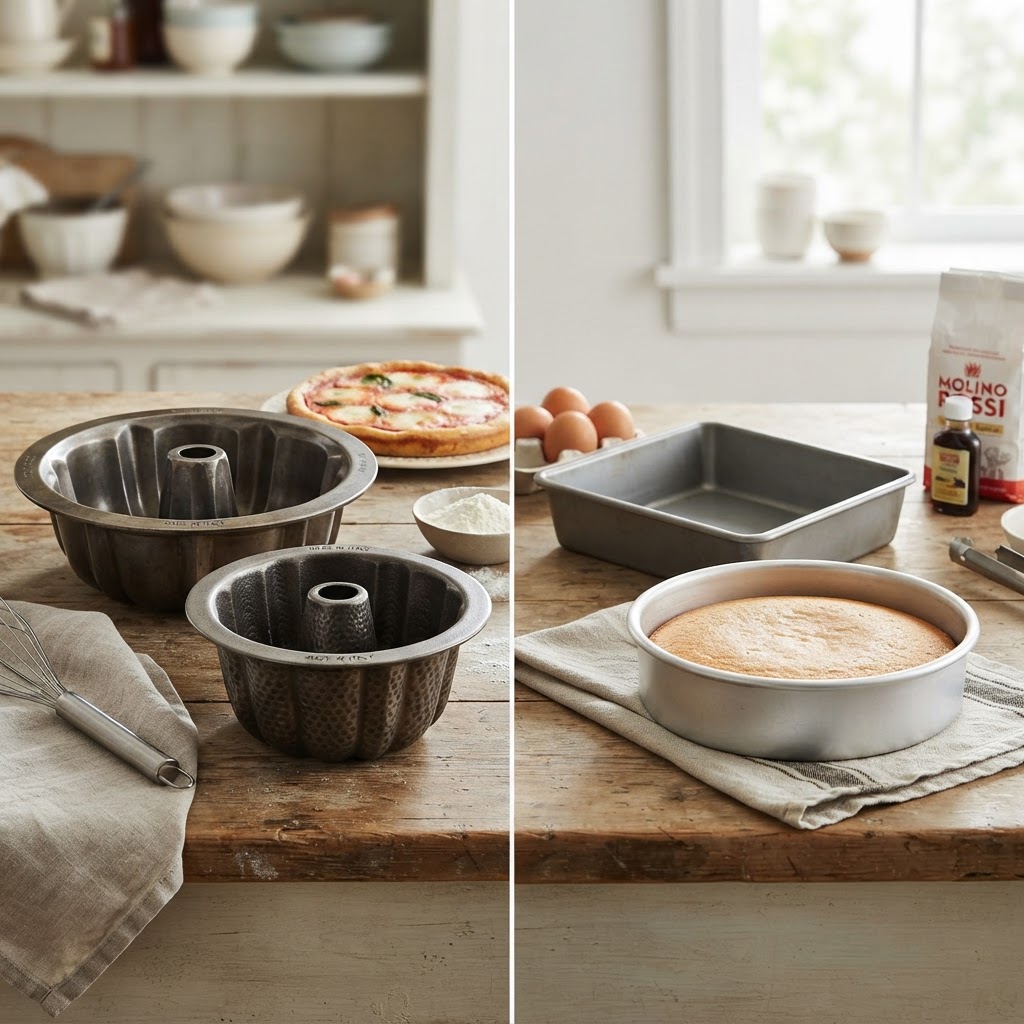# Italian Cake Pans vs. American Pans: What Makes Italian Bakeware Superior 
