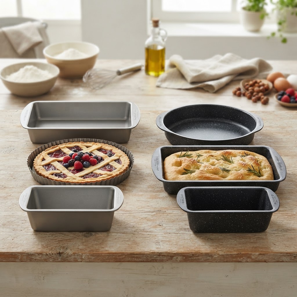 Anodized Aluminum vs. Non-Stick Steel: Italian Bakeware Materials Explained