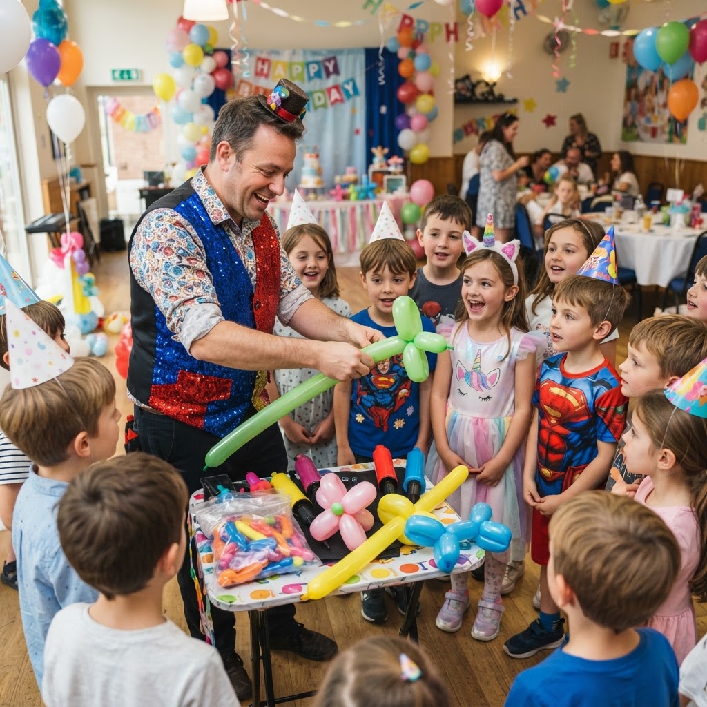 Magic & balloon finale