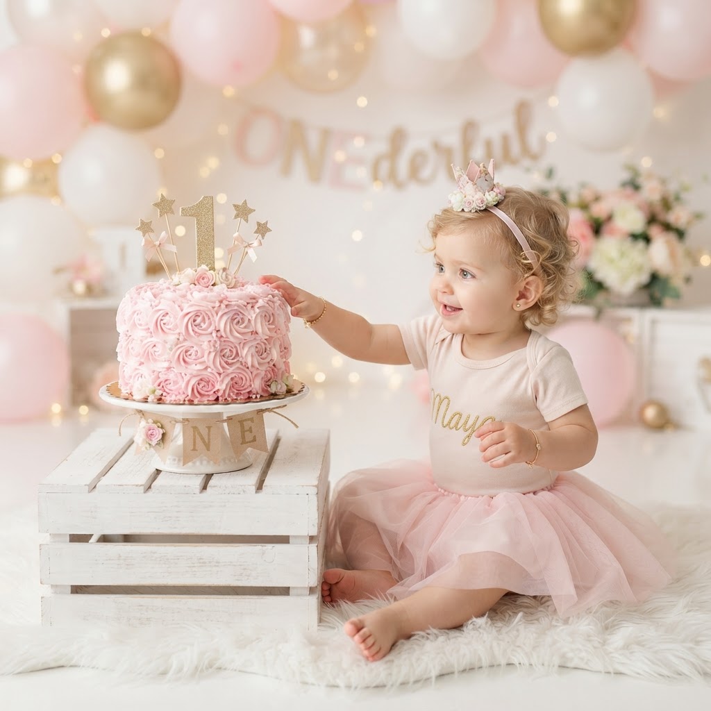 First birthday cakes
