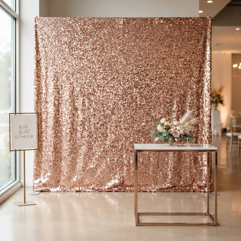 Shimmer & sequin walls