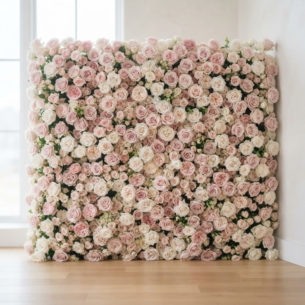 Floral rose walls