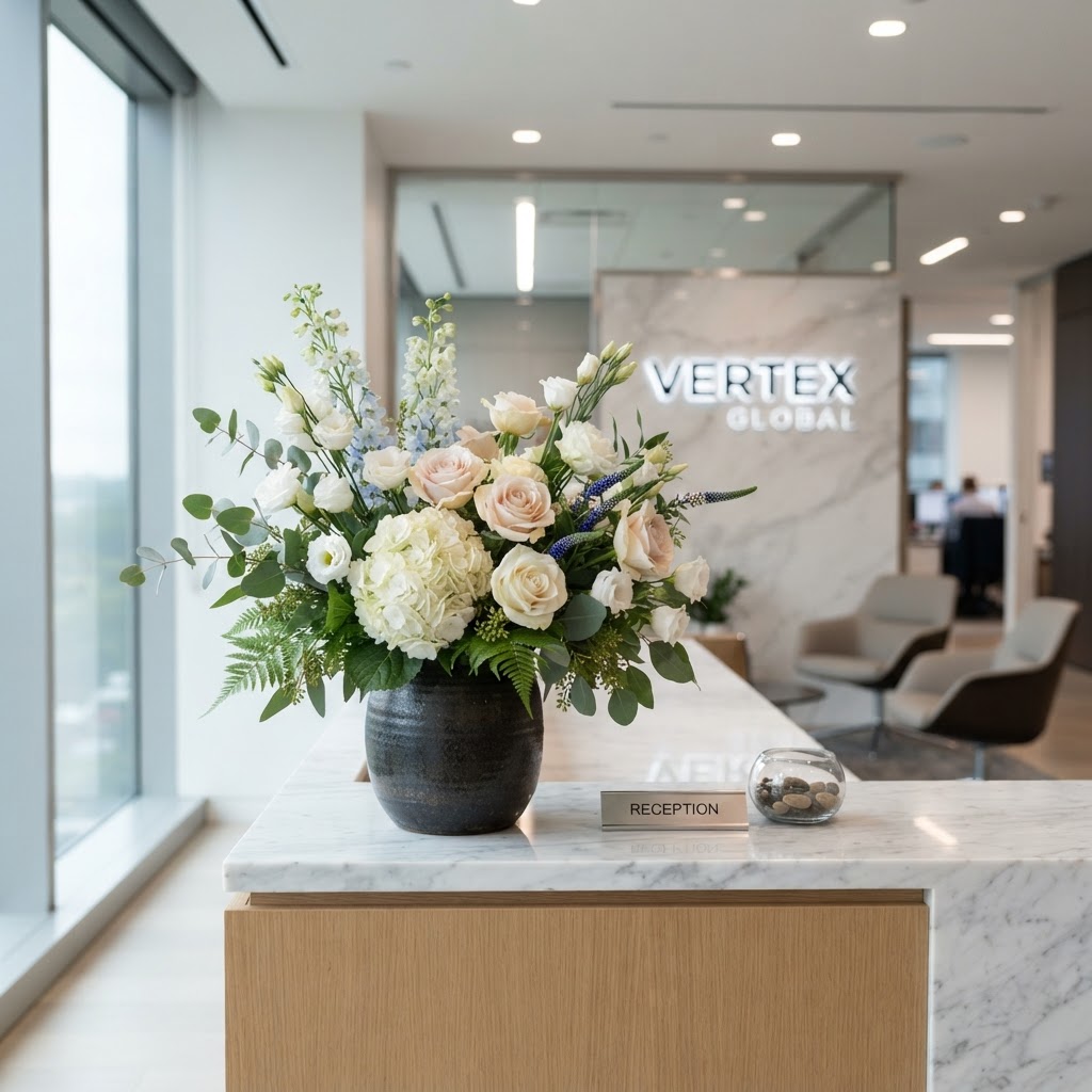 Weekly office flowers