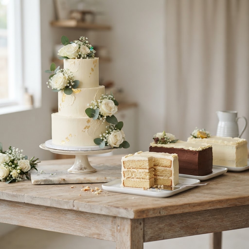 Cutting cakes & desserts