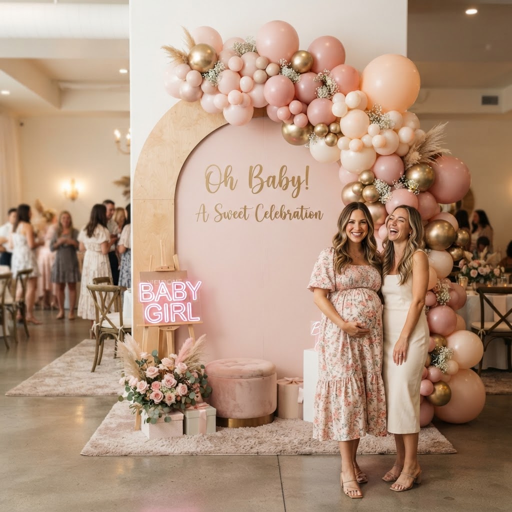 Garland backdrops