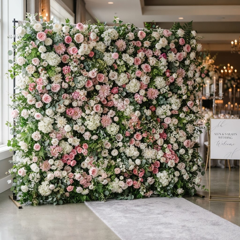 Flower Wall Hire