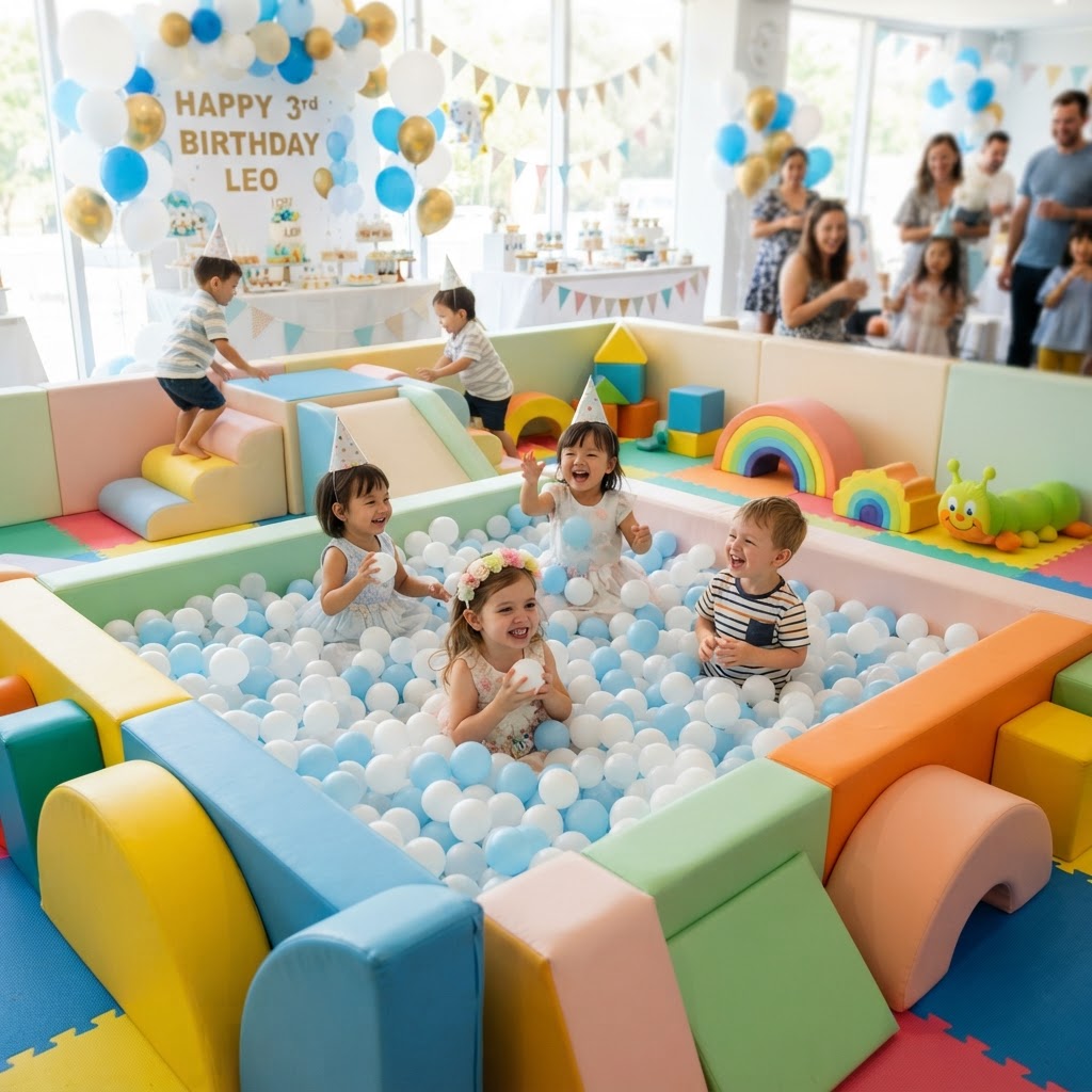 Soft play & ball pit combos