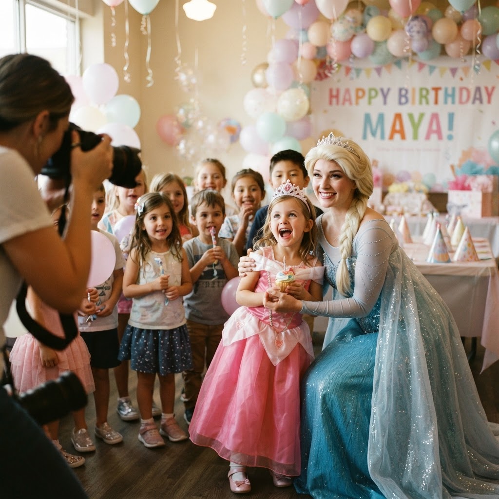 Photos with every child
