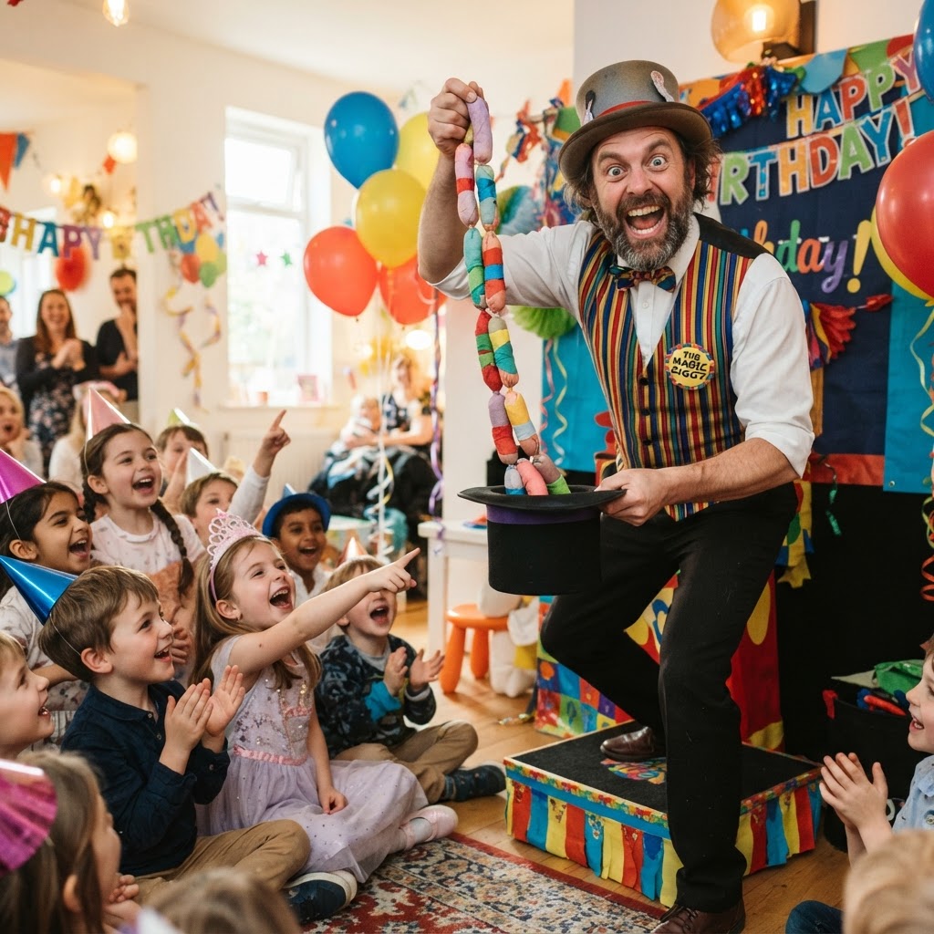 Interactive comedy magic