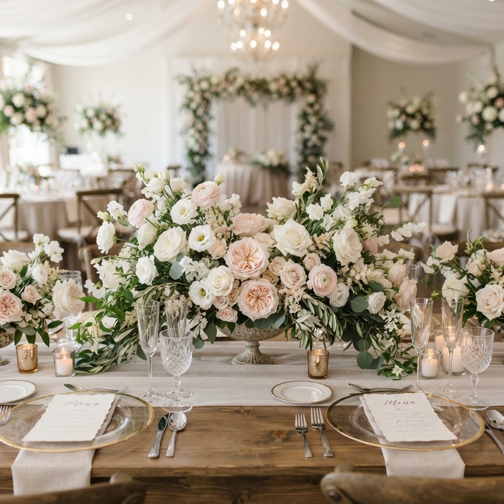 Head-table flowers