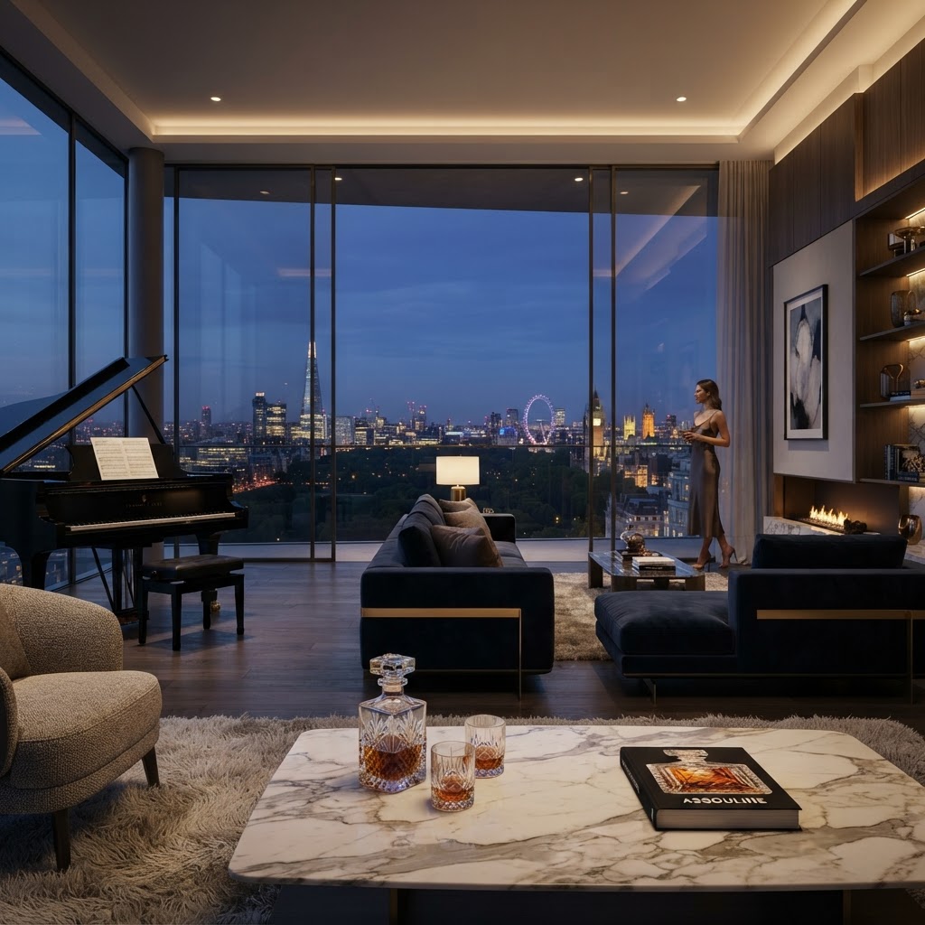 Above the Clouds: The Evolution of the Knightsbridge Penthouse