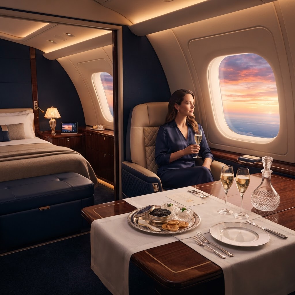 Above the Clouds: The New Era of Ultra-Luxury Aviation