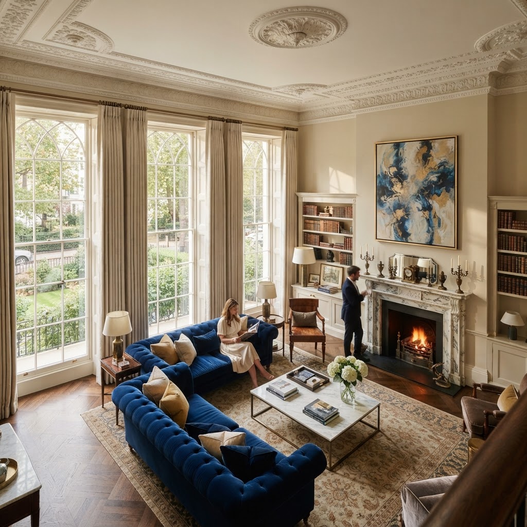 Timeless Elegance: Inside Chelsea's Most Coveted Georgian Townhouses