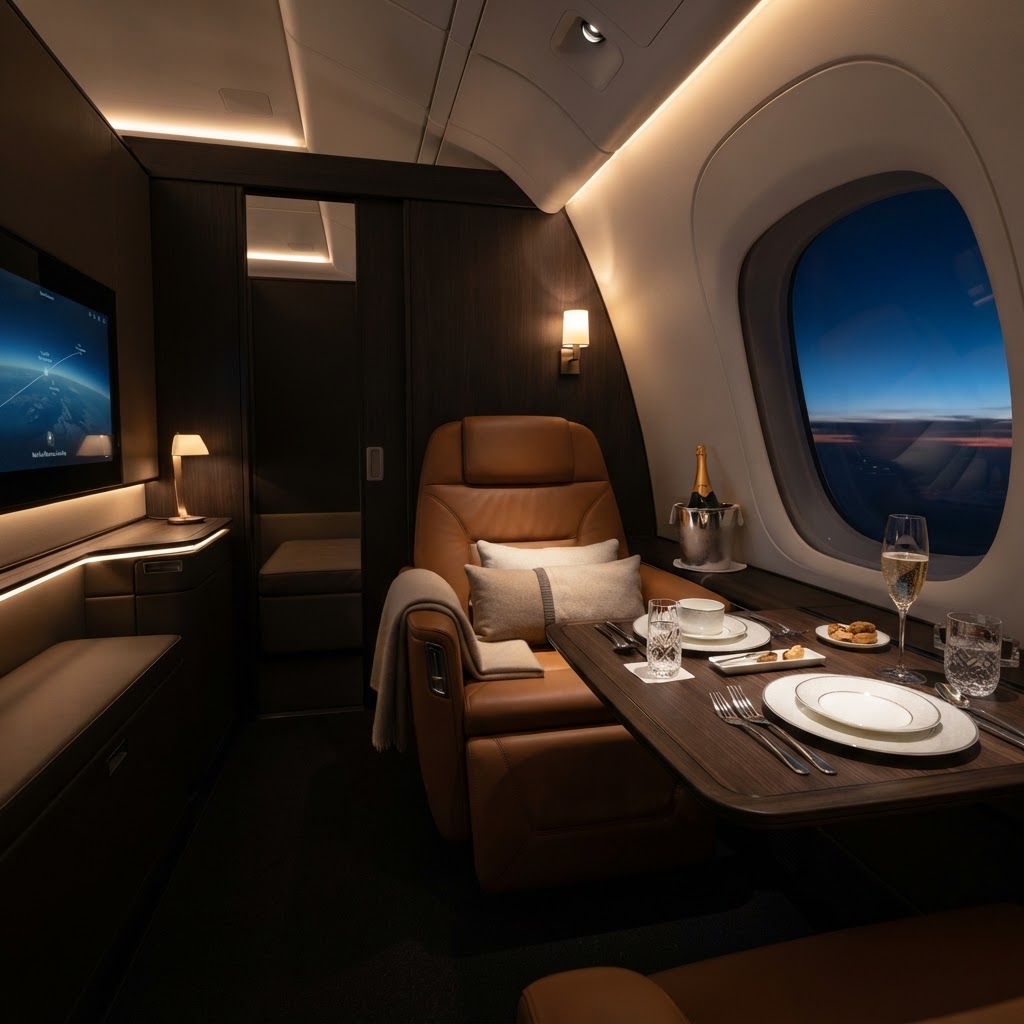 The New Golden Age: First Class Reimagined at 40,000 Feet