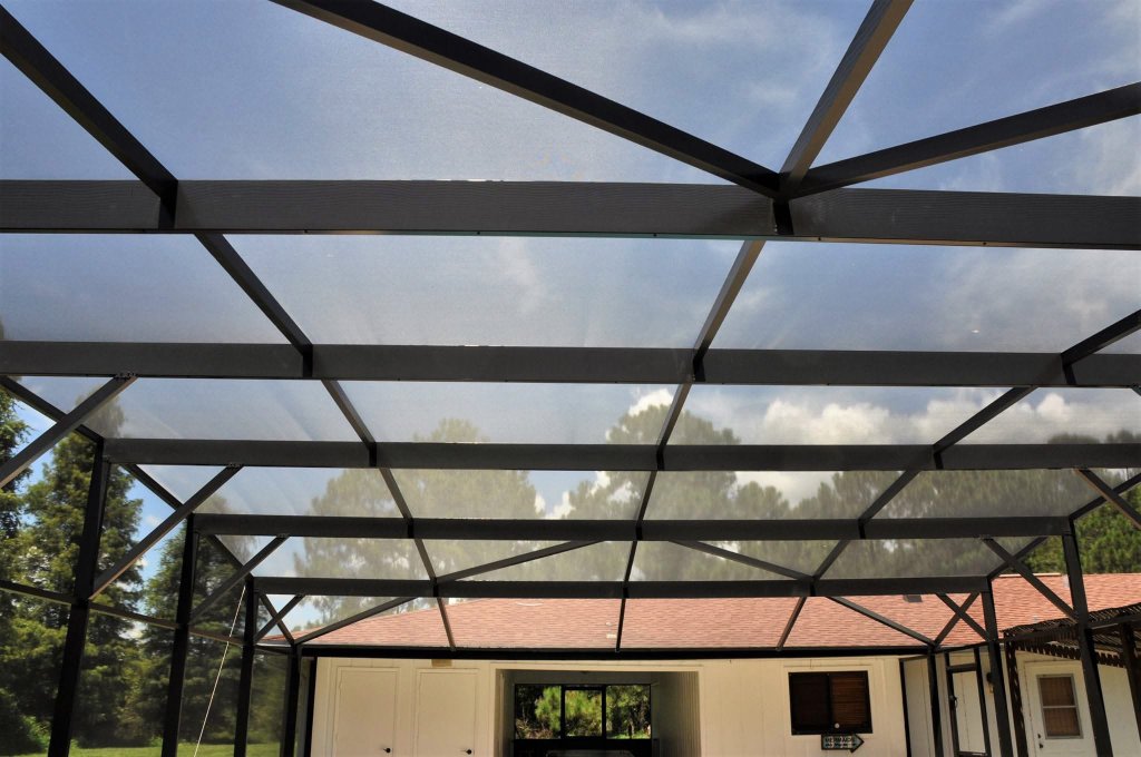 Screen Repair Quotes — Screened pool enclosure