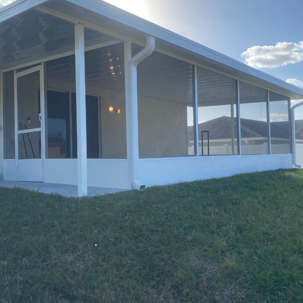 Screen Repair Quotes — Screened lanai installation 4
