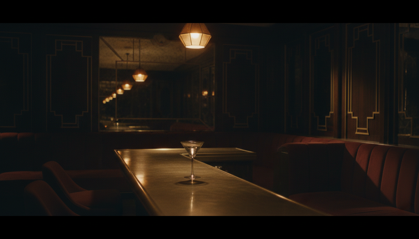 Art Deco hotel bar