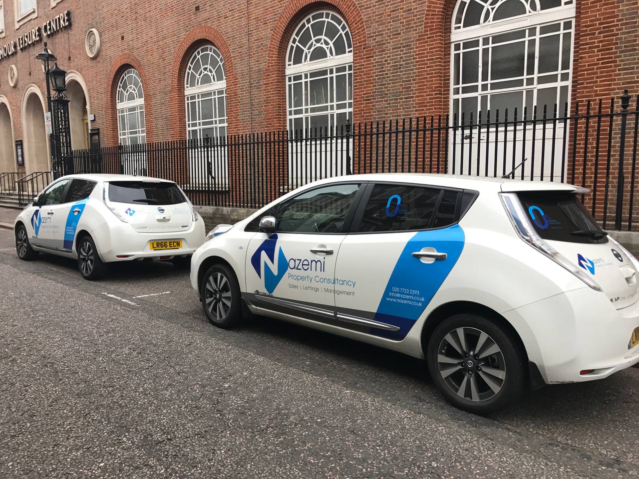 NPC branded EV fleet