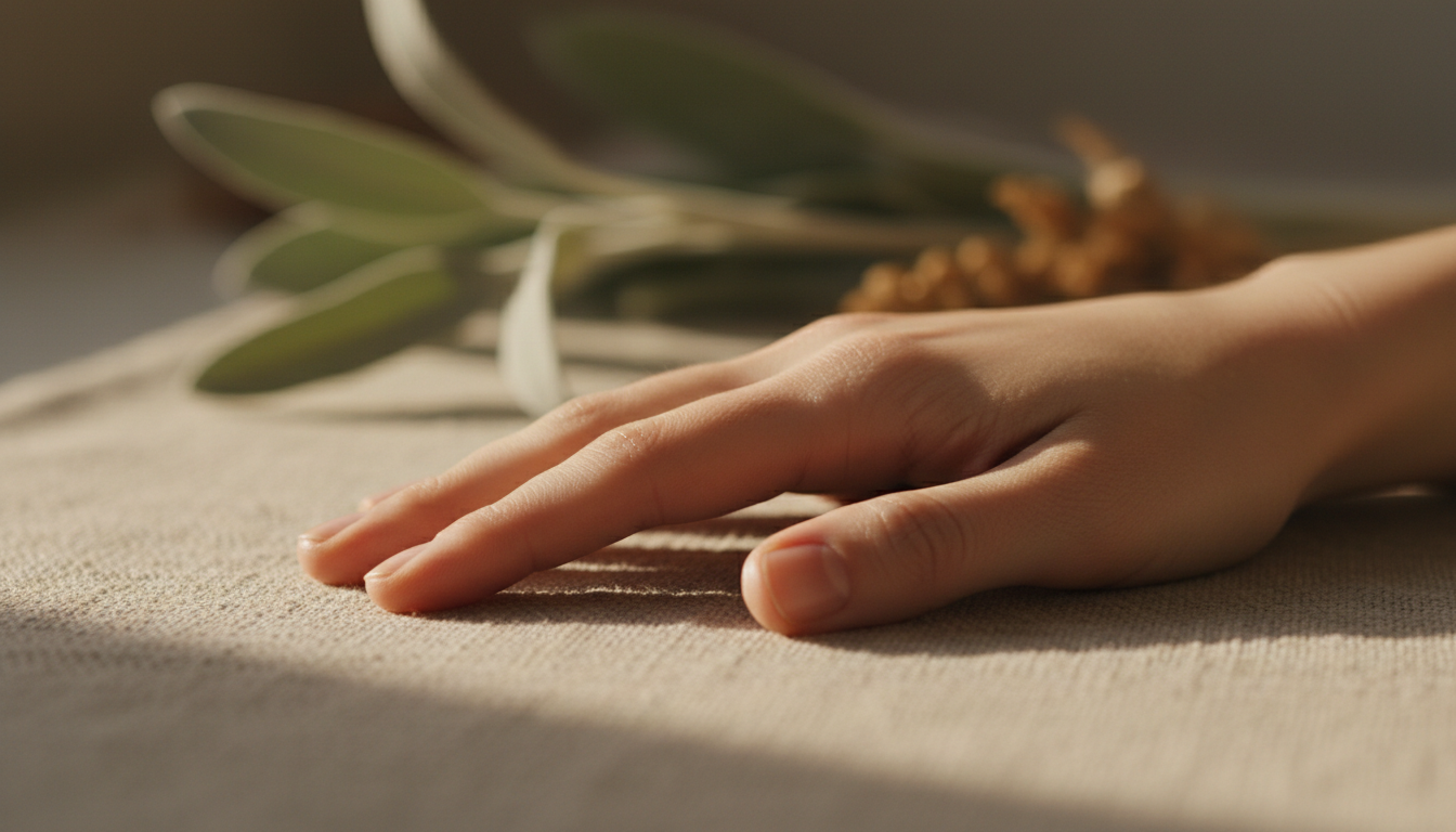 Textured background pattern — calming wellness theme for holistic counseling