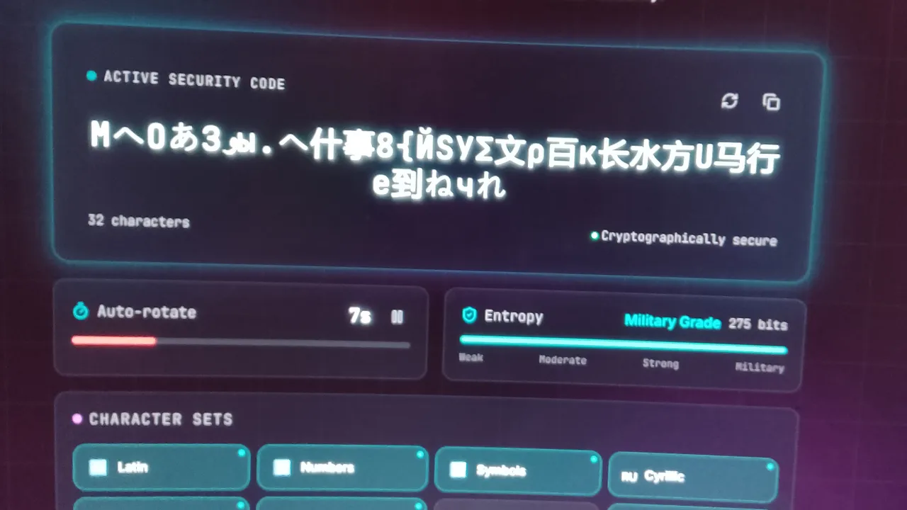 CipherFlux template preview