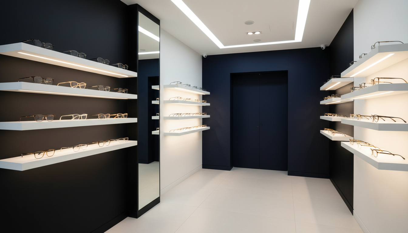 AUHSY Optical boutique interior