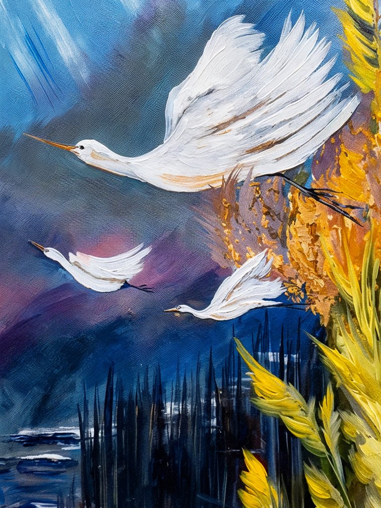 The White Egret