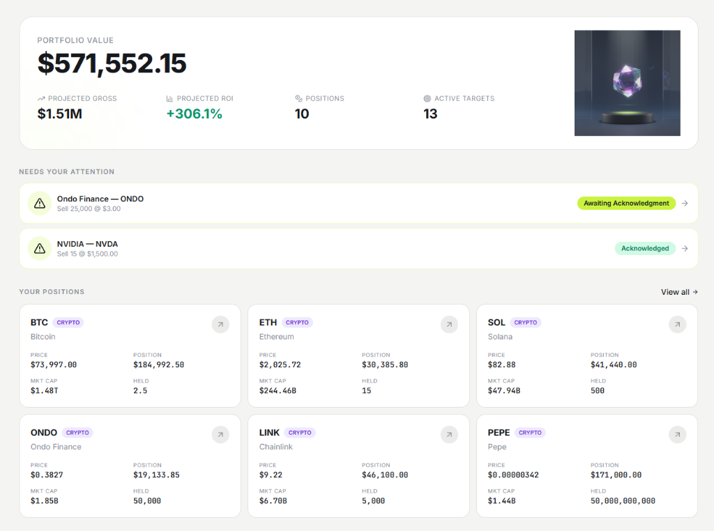 ExitLedger Dashboard