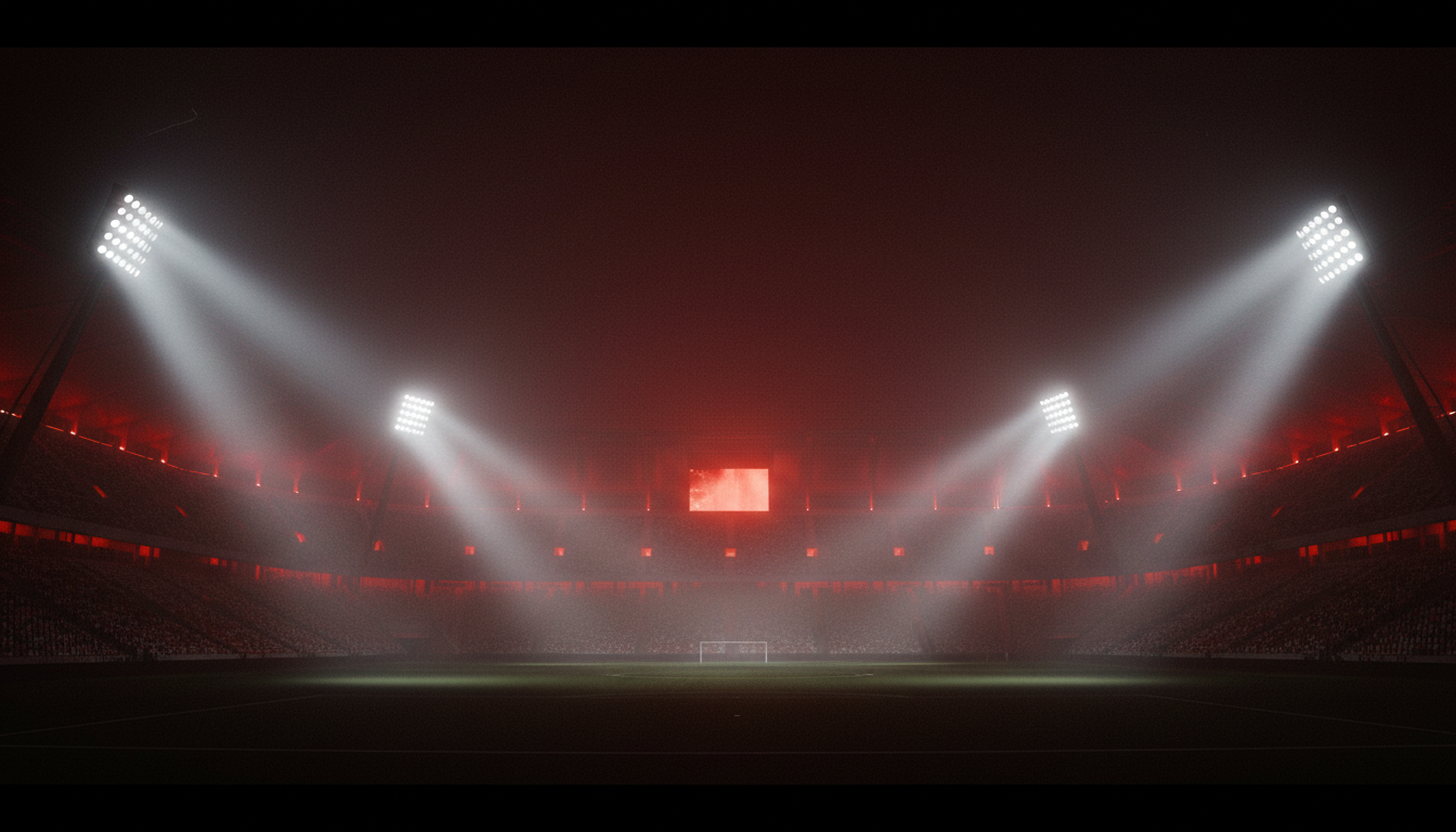 Stadium floodlights