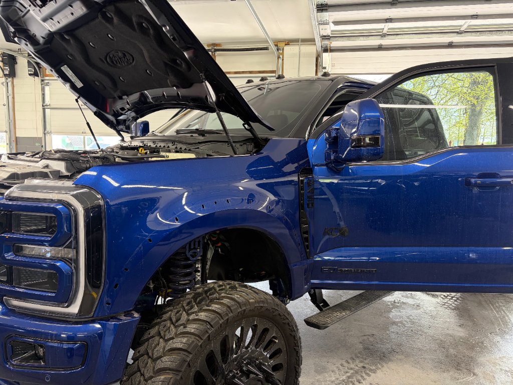 Blue F350 PPF
