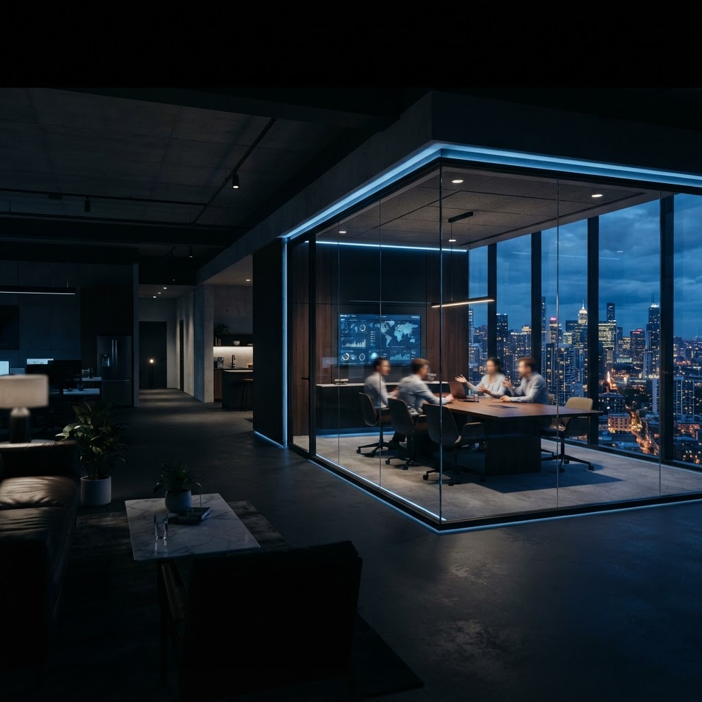 Premium agency workspace