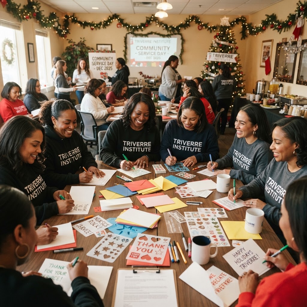 Triverre Institute December 2025 Community Service Day — Letters of Appreciation to Service Workers