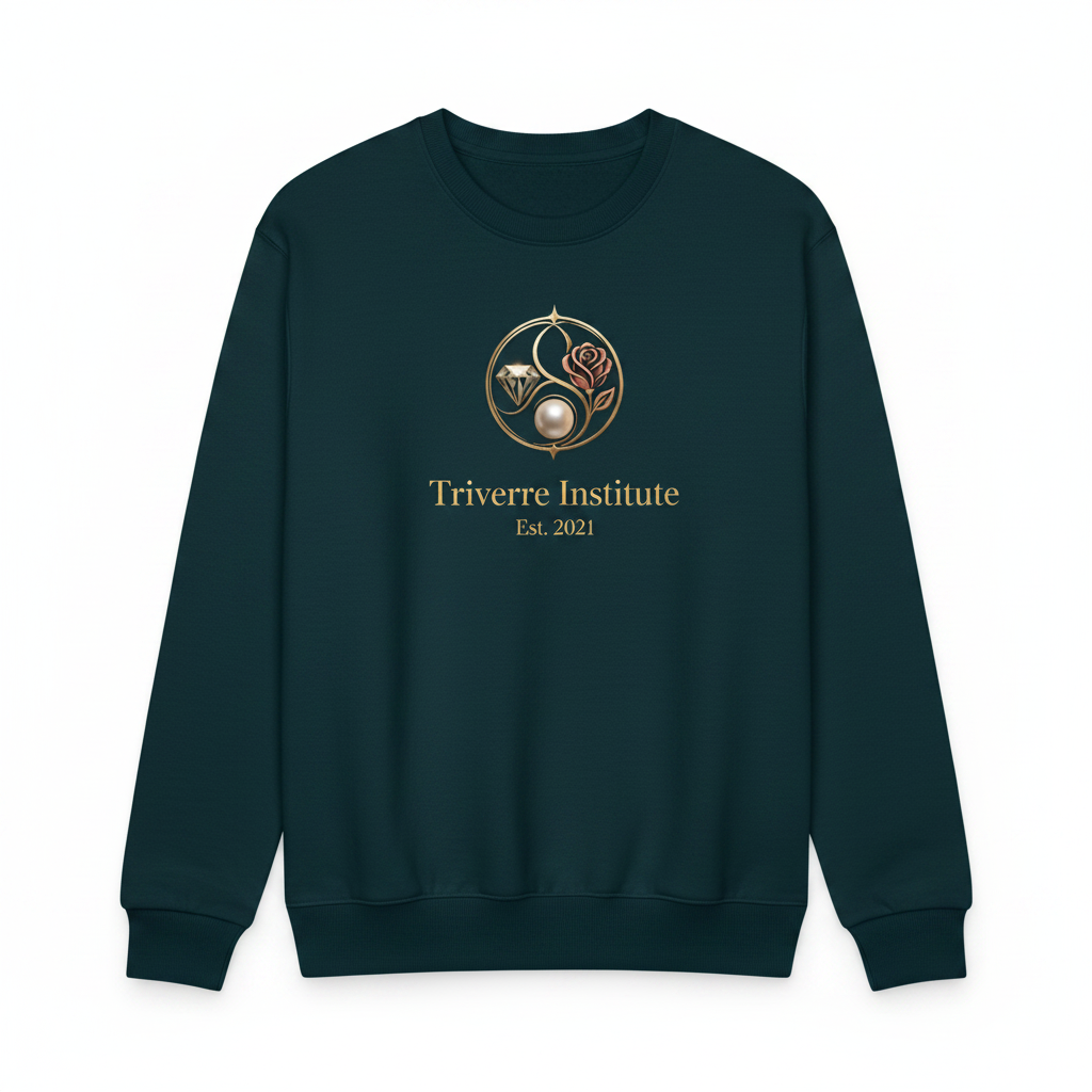 Triverre Institute Crest Crewneck