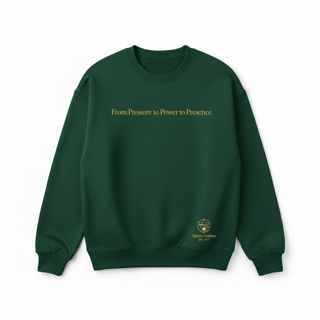 From Pressure to Power to Presence Sweatshirt