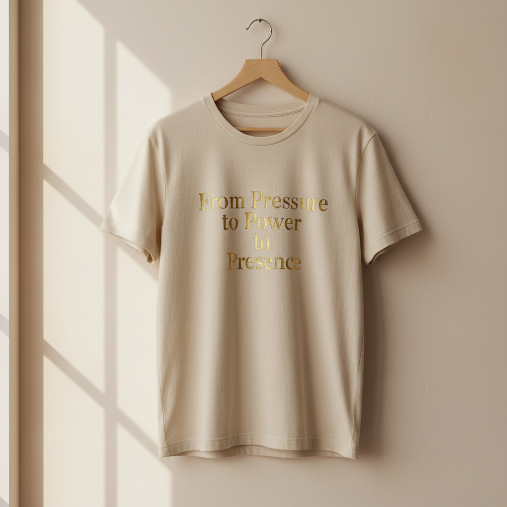 From Pressure to Power to Presence T-Shirt