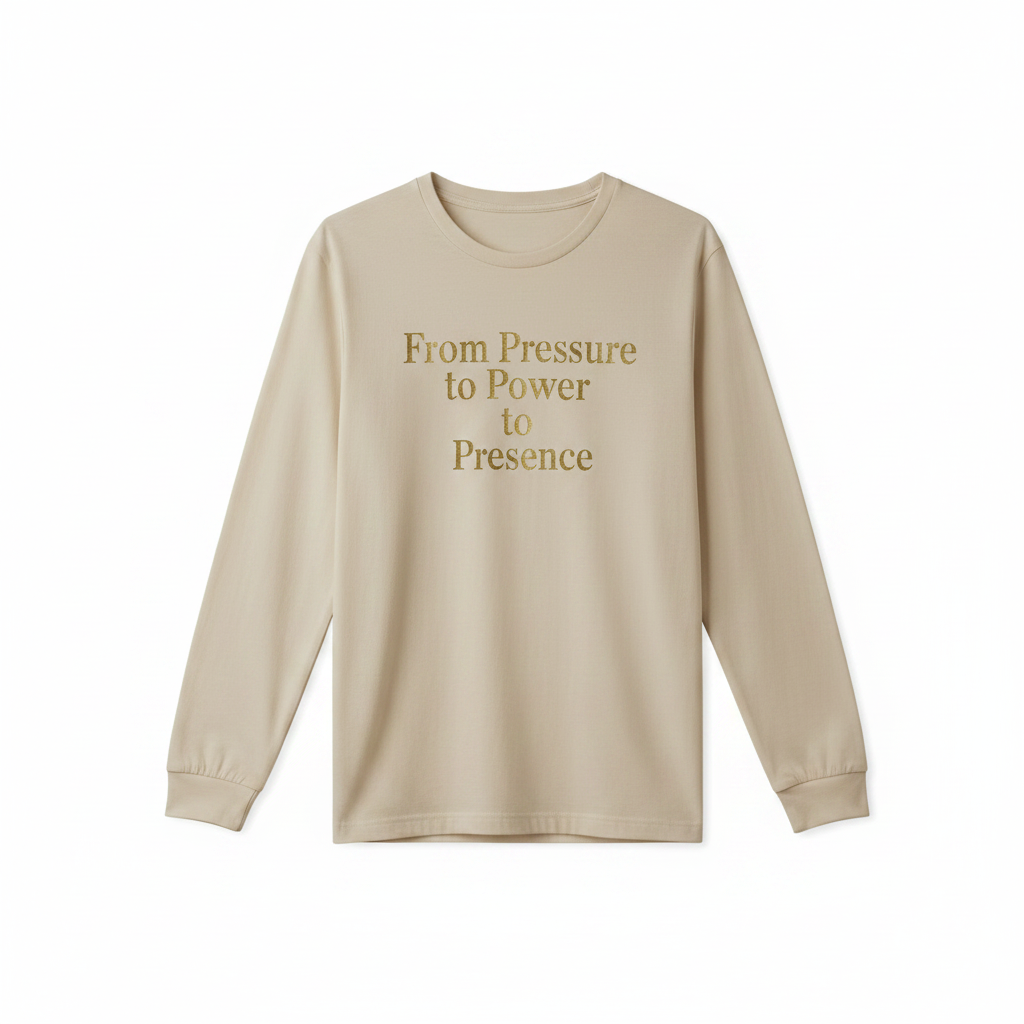 From Pressure to Power to Presence Long Sleeve